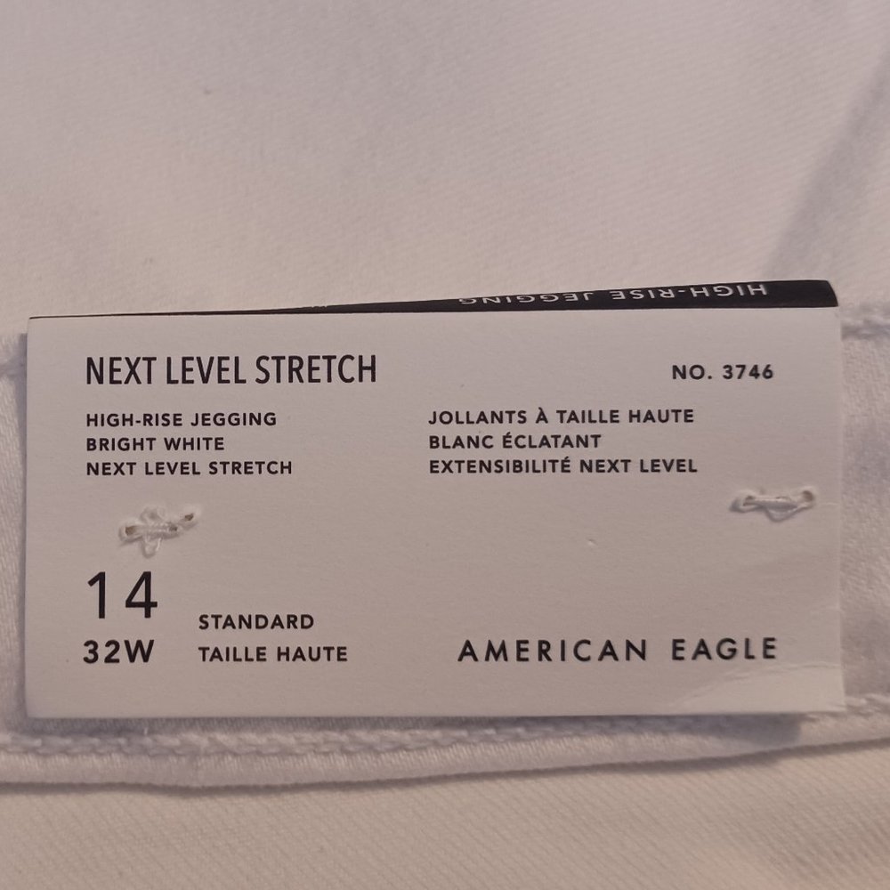 American Eagle Next Level Stretch High Rise Jeggings Size 14